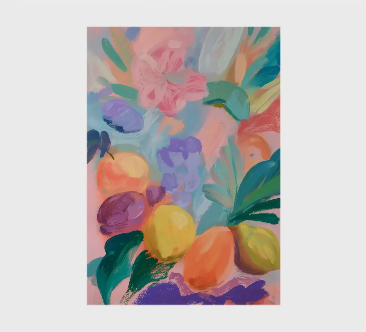 Botanische fruit mijmering notitieboek van Carina Pop & Pastell