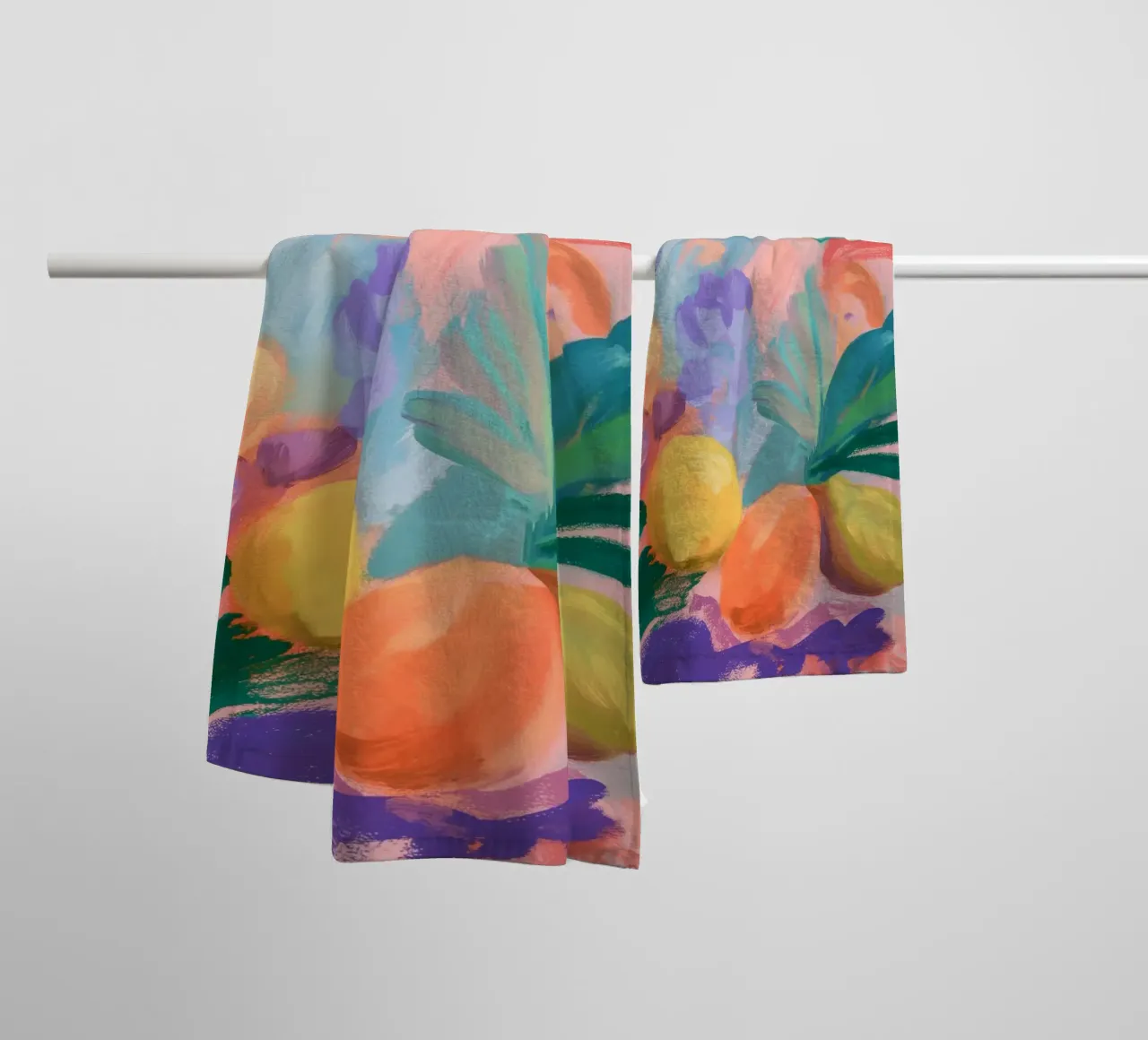 Fantasticherie sulla frutta botanica asciugamano da bagno da Carina Pop & Pastell
