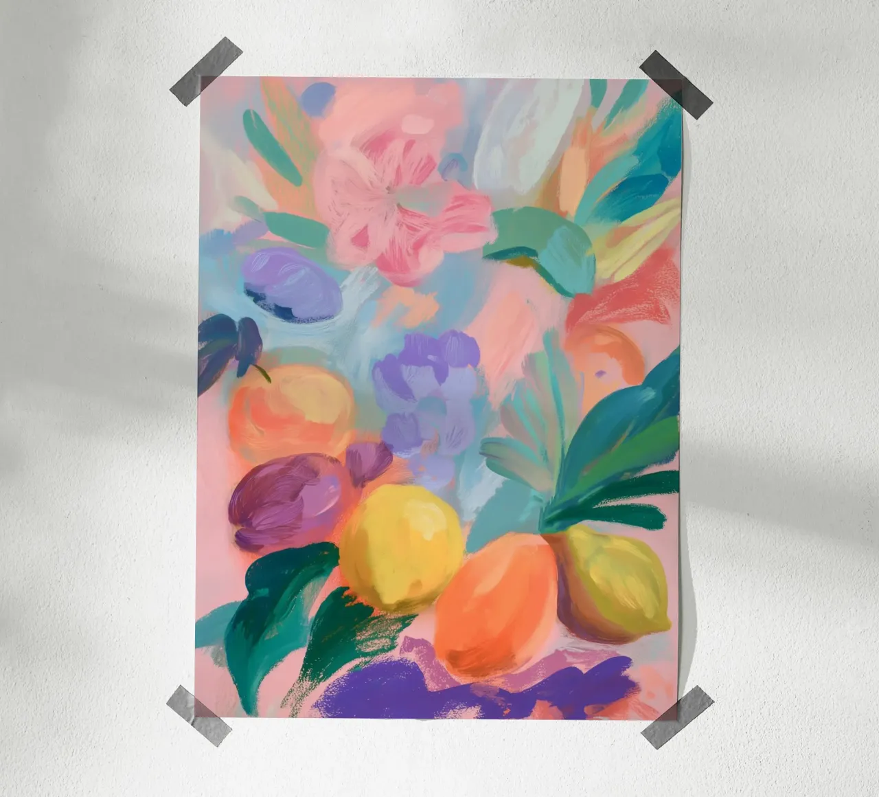 Fantasticherie sulla frutta botanica carta hahnemühle da Carina Pop & Pastell