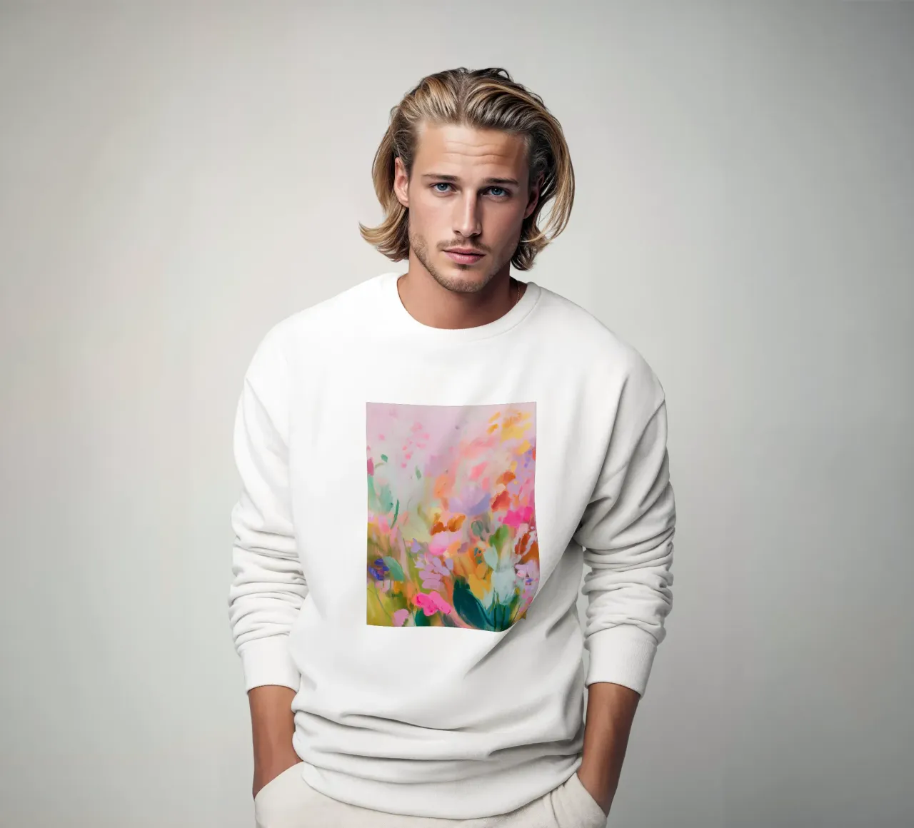 L'amore per i colori e le fioriture felpa da Carina Pop & Pastell