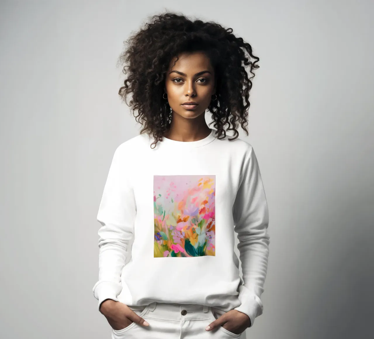 L'amore per i colori e le fioriture felpa da Carina Pop & Pastell