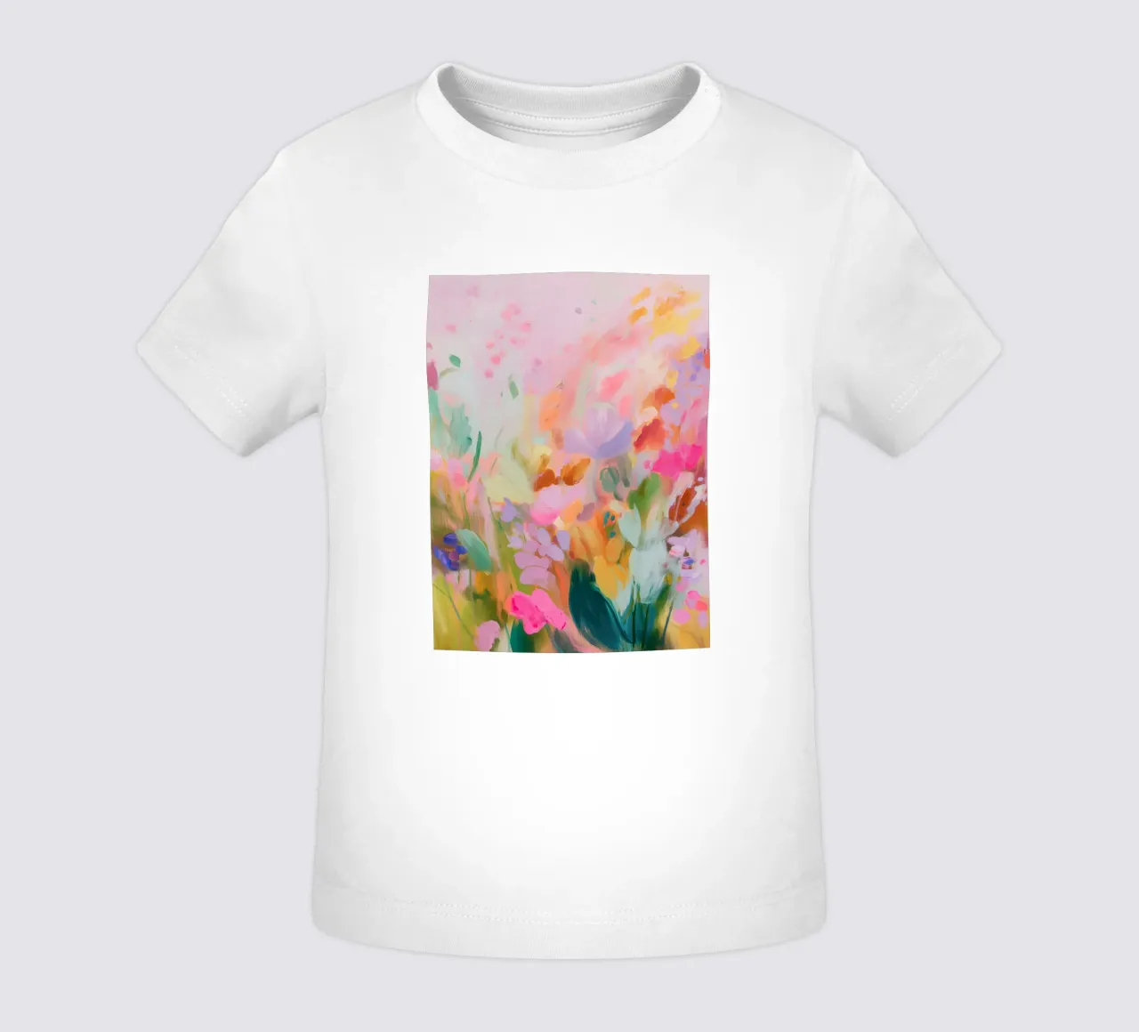 L'amore per i colori e le fioriture maglietta neonato da Carina Pop & Pastell