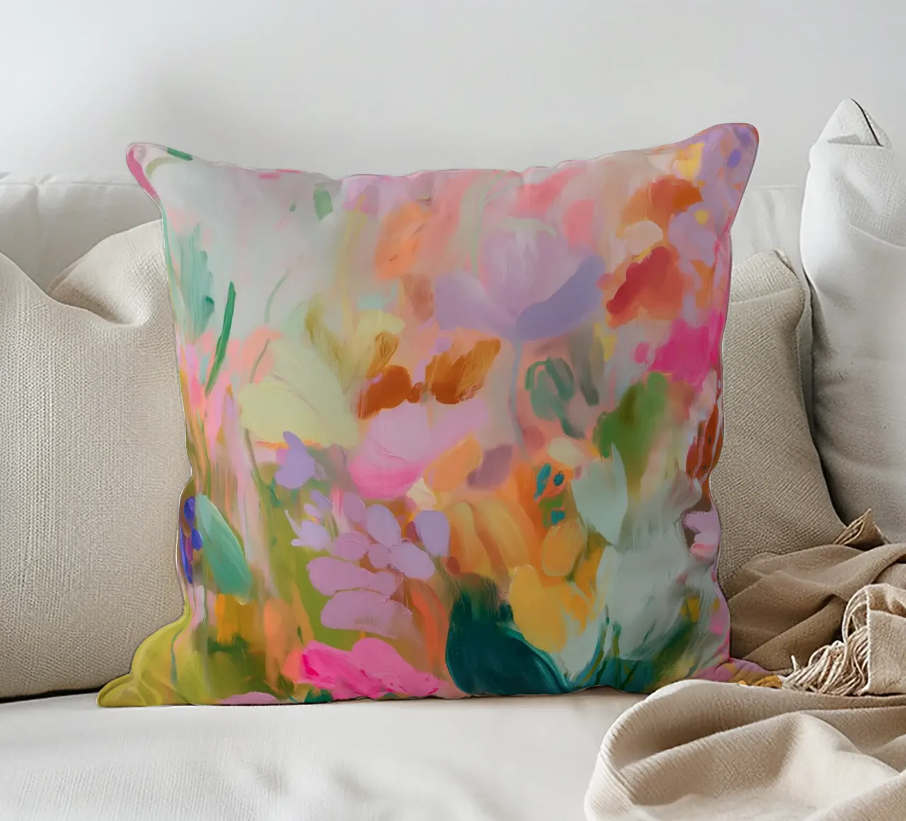 L'amore per i colori e le fioriture cuscino da Carina Pop & Pastell
