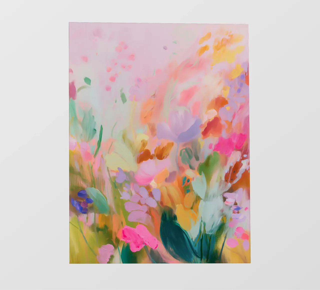 L'amore per i colori e le fioriture telo in pvc da Carina Pop & Pastell