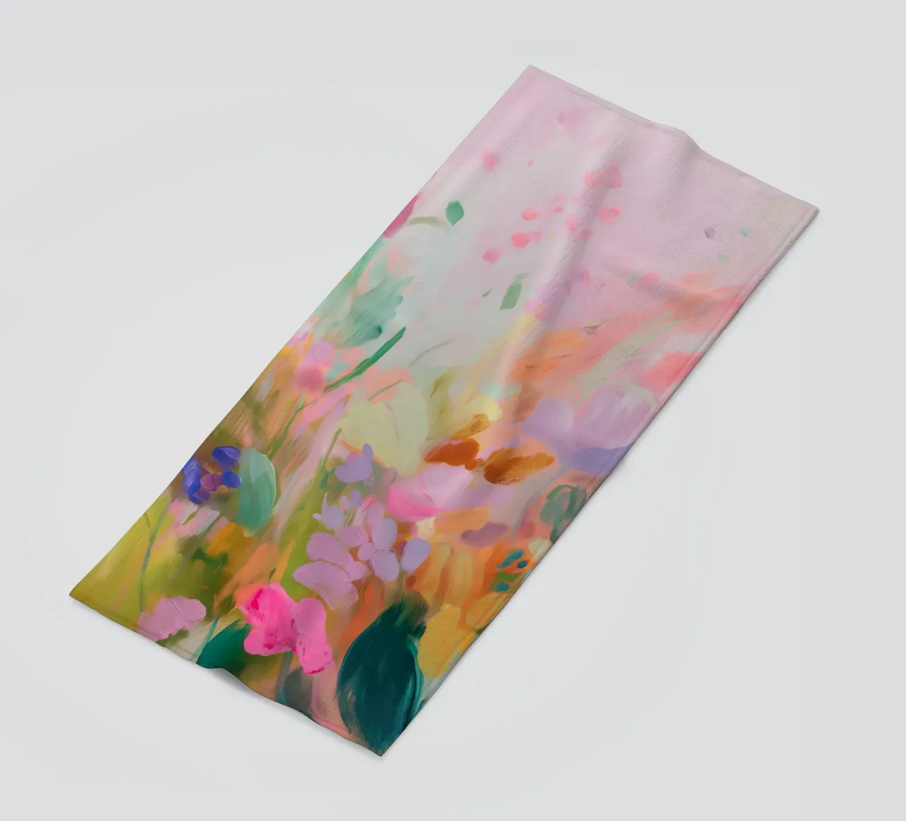 L'amore per i colori e le fioriture telo mare da Carina Pop & Pastell