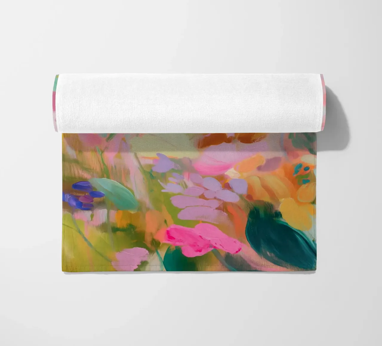 L'amore per i colori e le fioriture telo mare da Carina Pop & Pastell