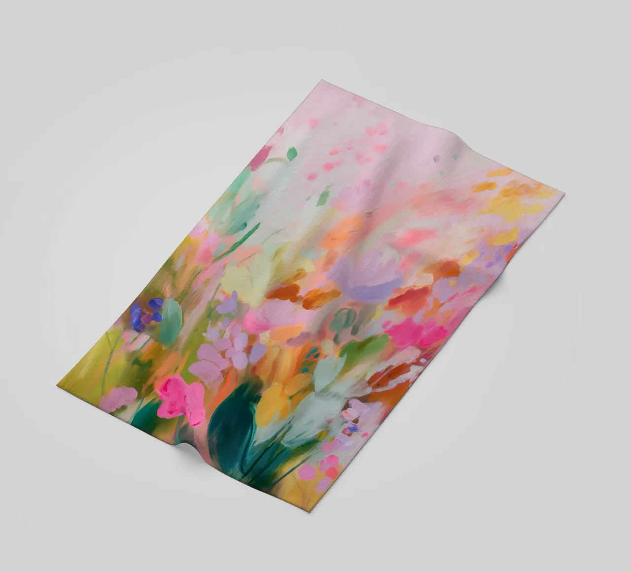 L'amore per i colori e le fioriture telo mare da Carina Pop & Pastell