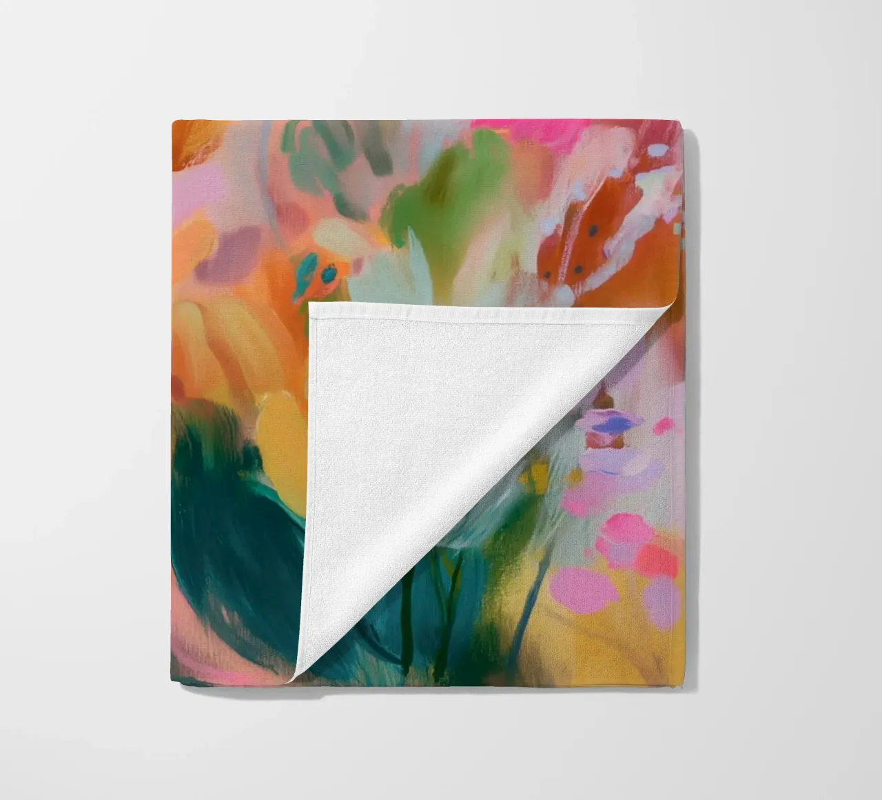 L'amore per i colori e le fioriture telo mare da Carina Pop & Pastell