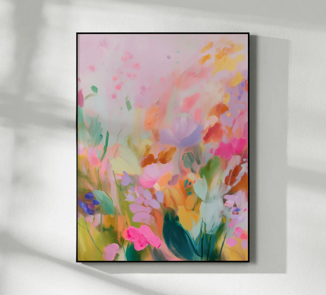 L'amore per i colori e le fioriture plexiglass da Carina Pop & Pastell