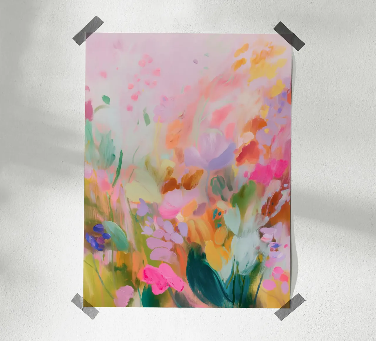 L'amore per i colori e le fioriture carta hahnemühle da Carina Pop & Pastell