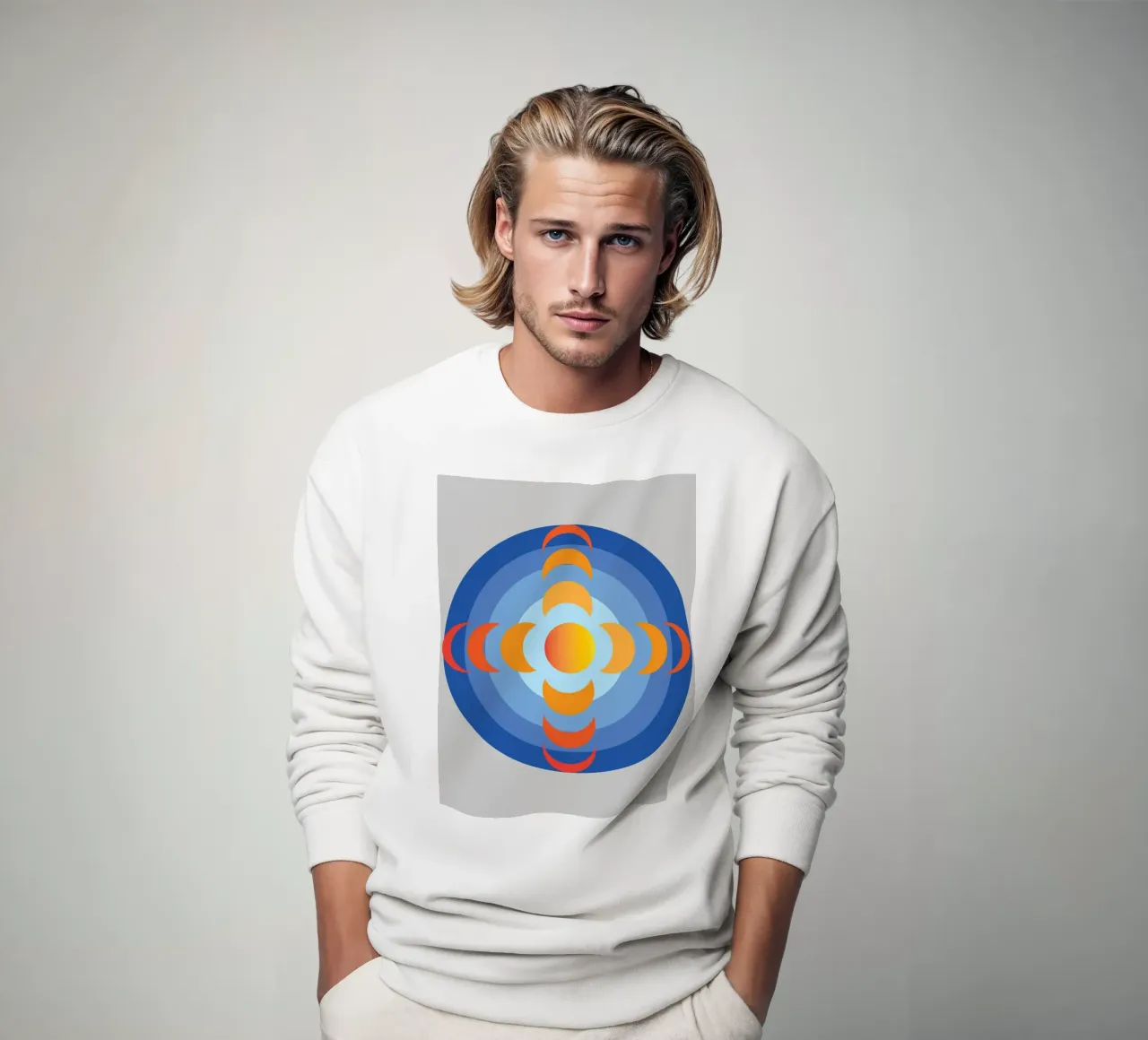 Sonnenlicht Blick Erdrotation Phantasie Sweatshirt von xandrax