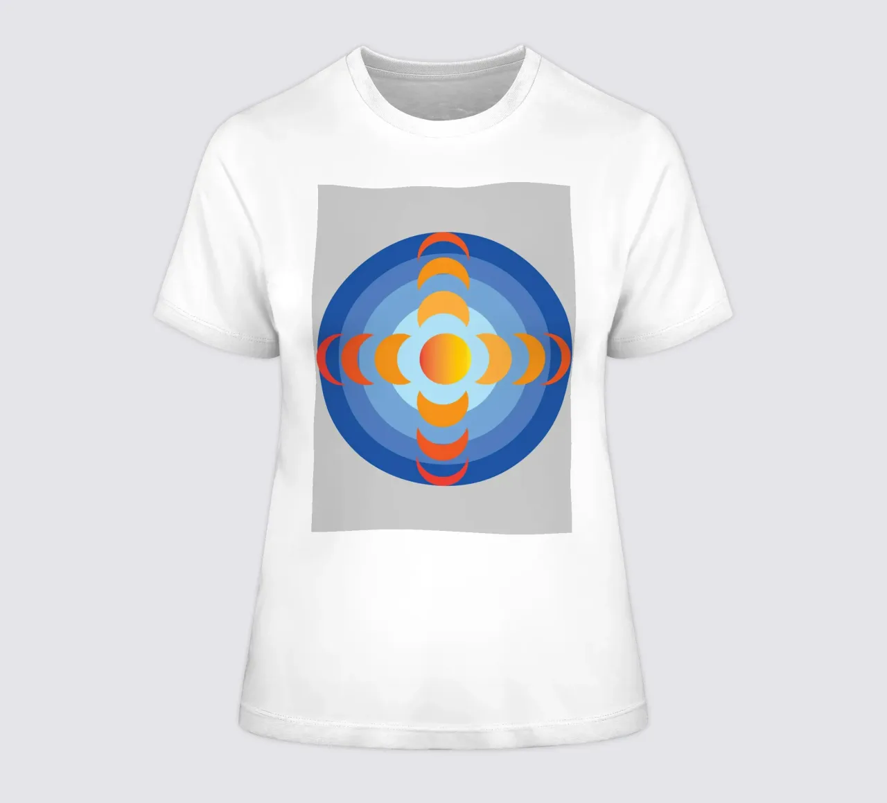 soleil vue rotation de la terre imagination t-shirt ajusté pour femmes de xandrax