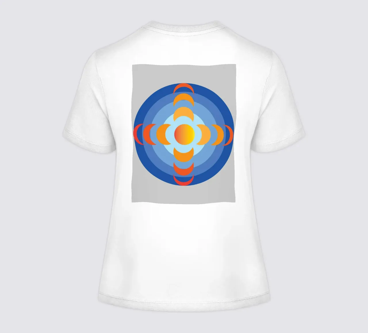 soleil vue rotation de la terre imagination t-shirt ajusté pour femmes de xandrax