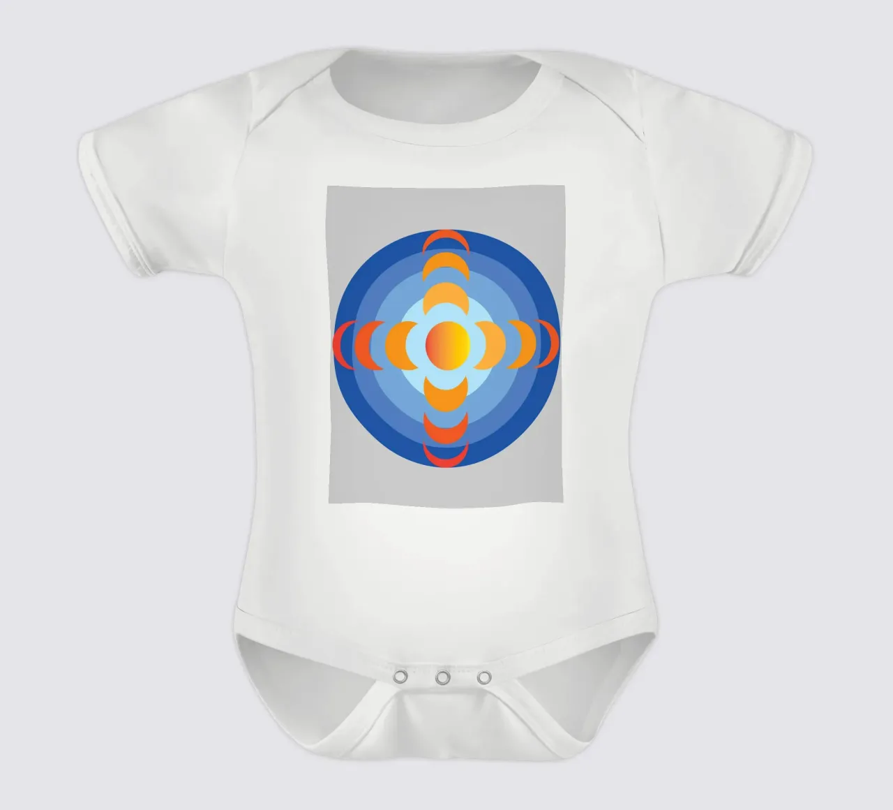 Sonnenlicht Blick Erdrotation Phantasie Kurzarm Babybody von xandrax