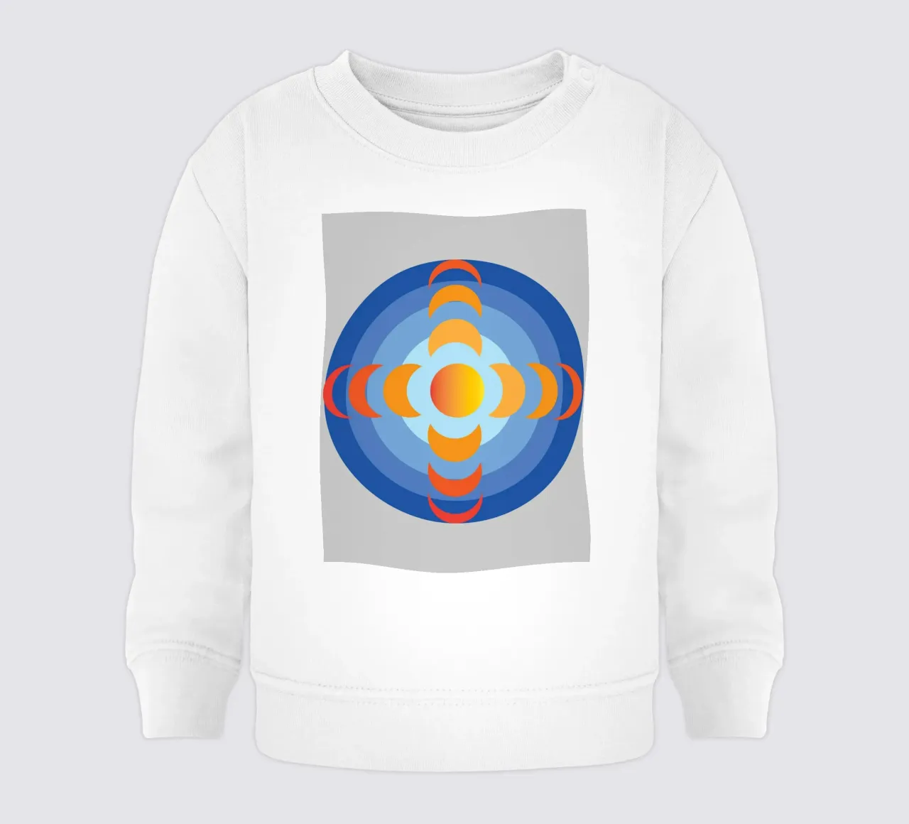 soleil vue rotation de la terre imagination sweat pour bébé de xandrax