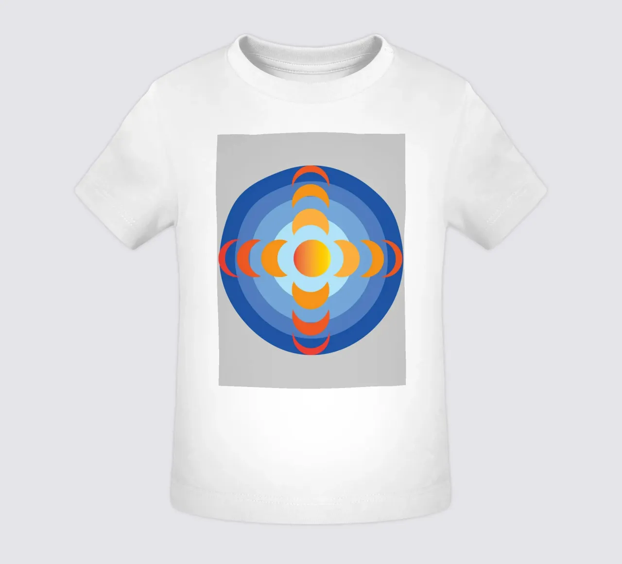 soleil vue rotation de la terre imagination t-shirt pour bébé de xandrax