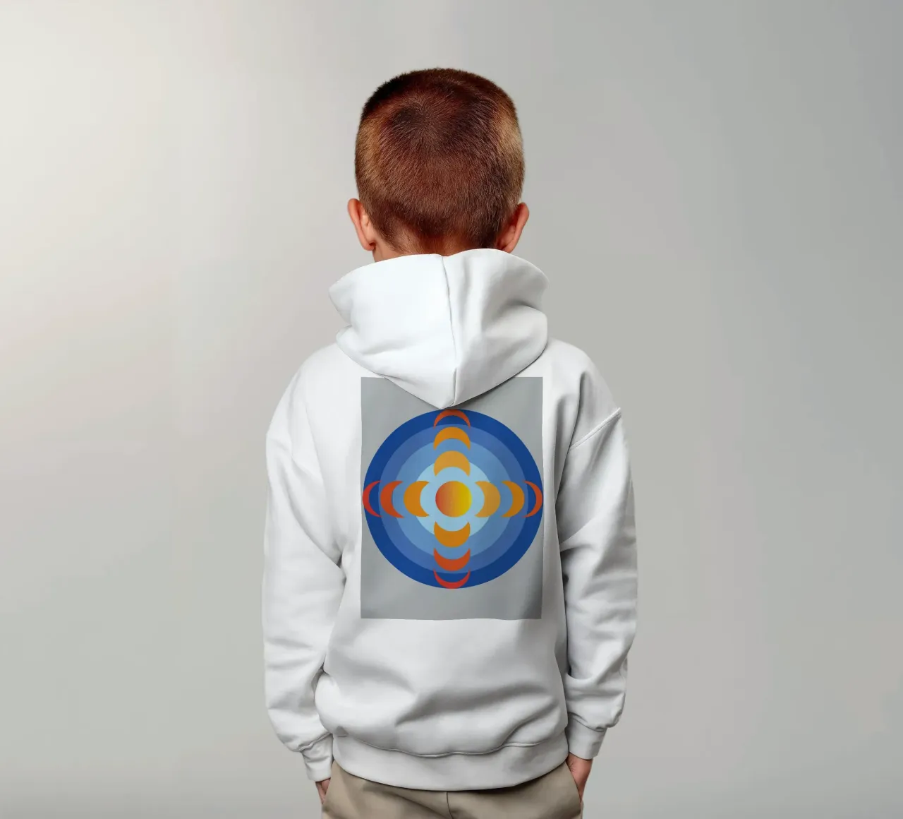 soleil vue rotation de la terre imagination sweat à capuche enfant de xandrax