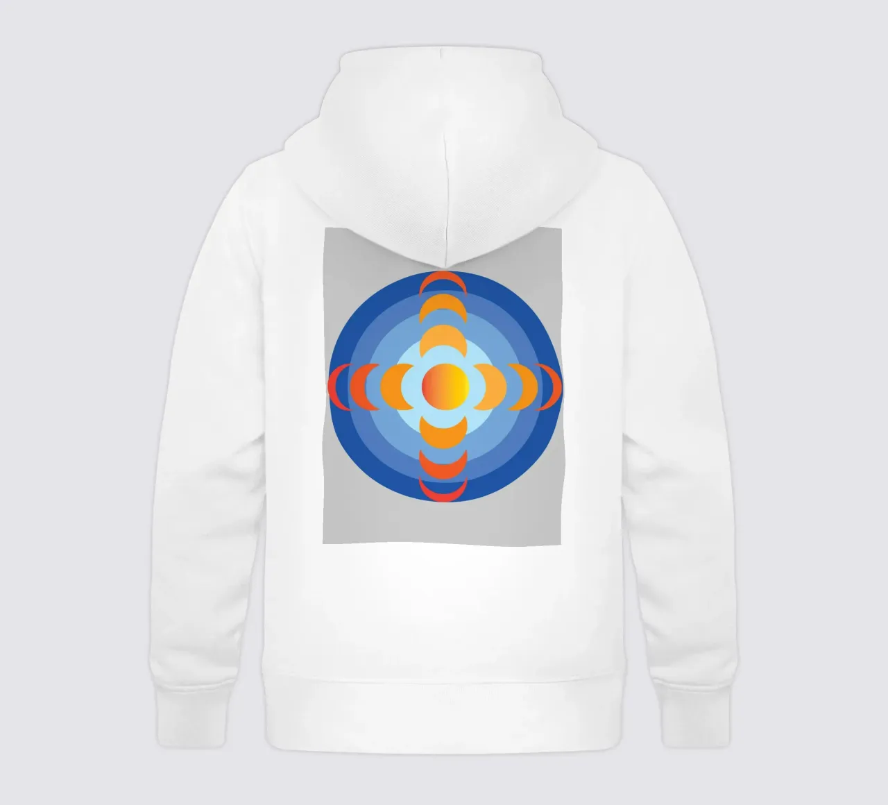 soleil vue rotation de la terre imagination sweat à capuche enfant de xandrax