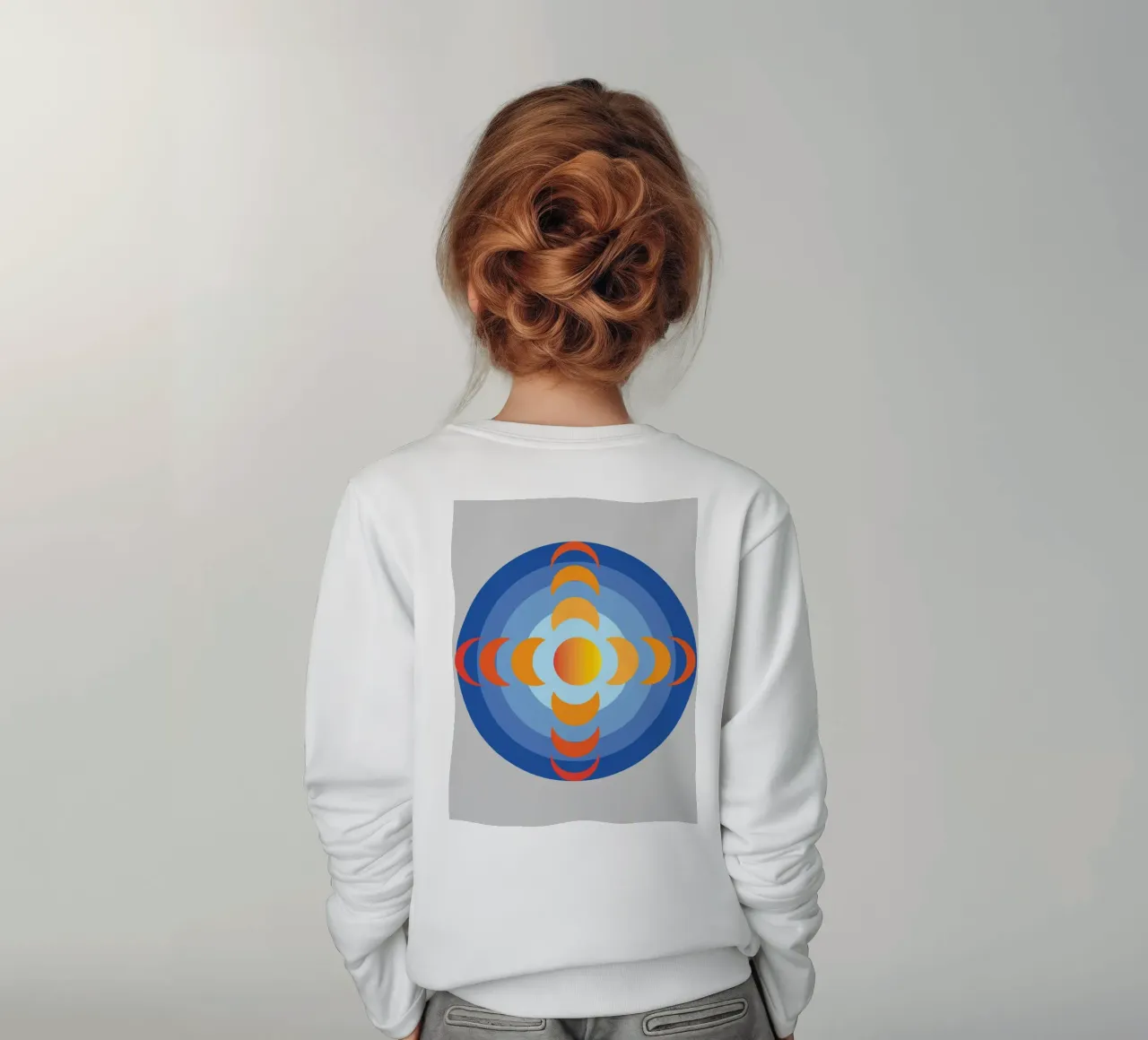 soleil vue rotation de la terre imagination sweat enfant de xandrax