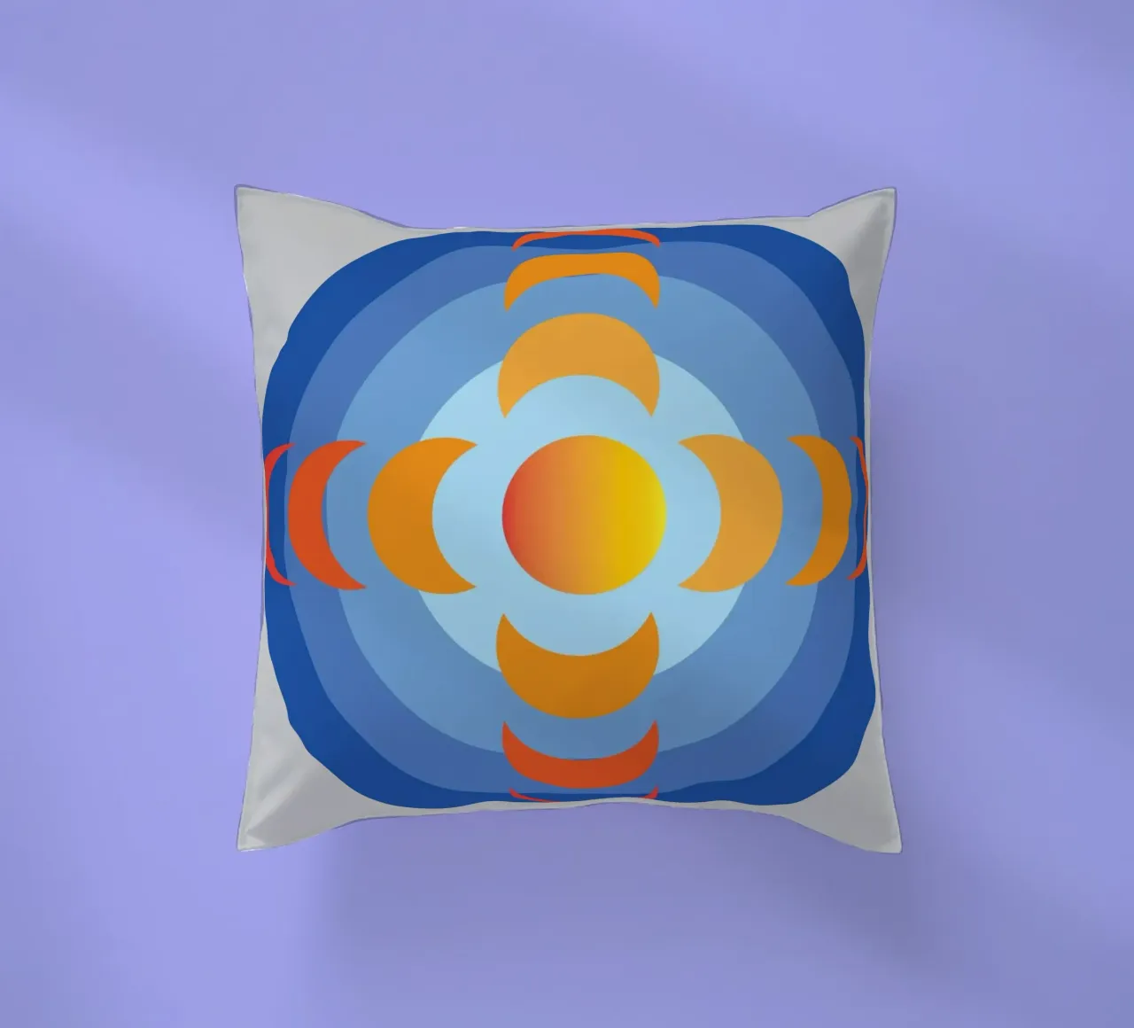 sunlight view earth rotation imagination decorative cushion by xandrax
