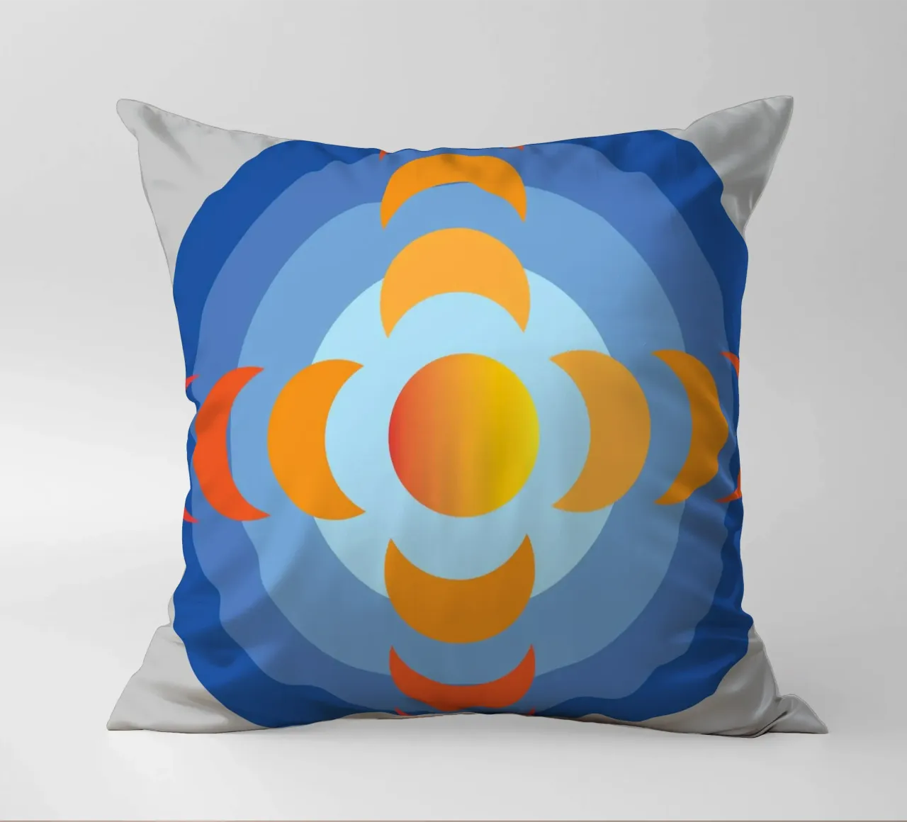 sunlight view earth rotation imagination decorative cushion by xandrax