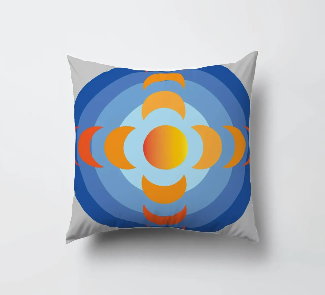 sunlight view earth rotation imagination decorative cushion by xandrax