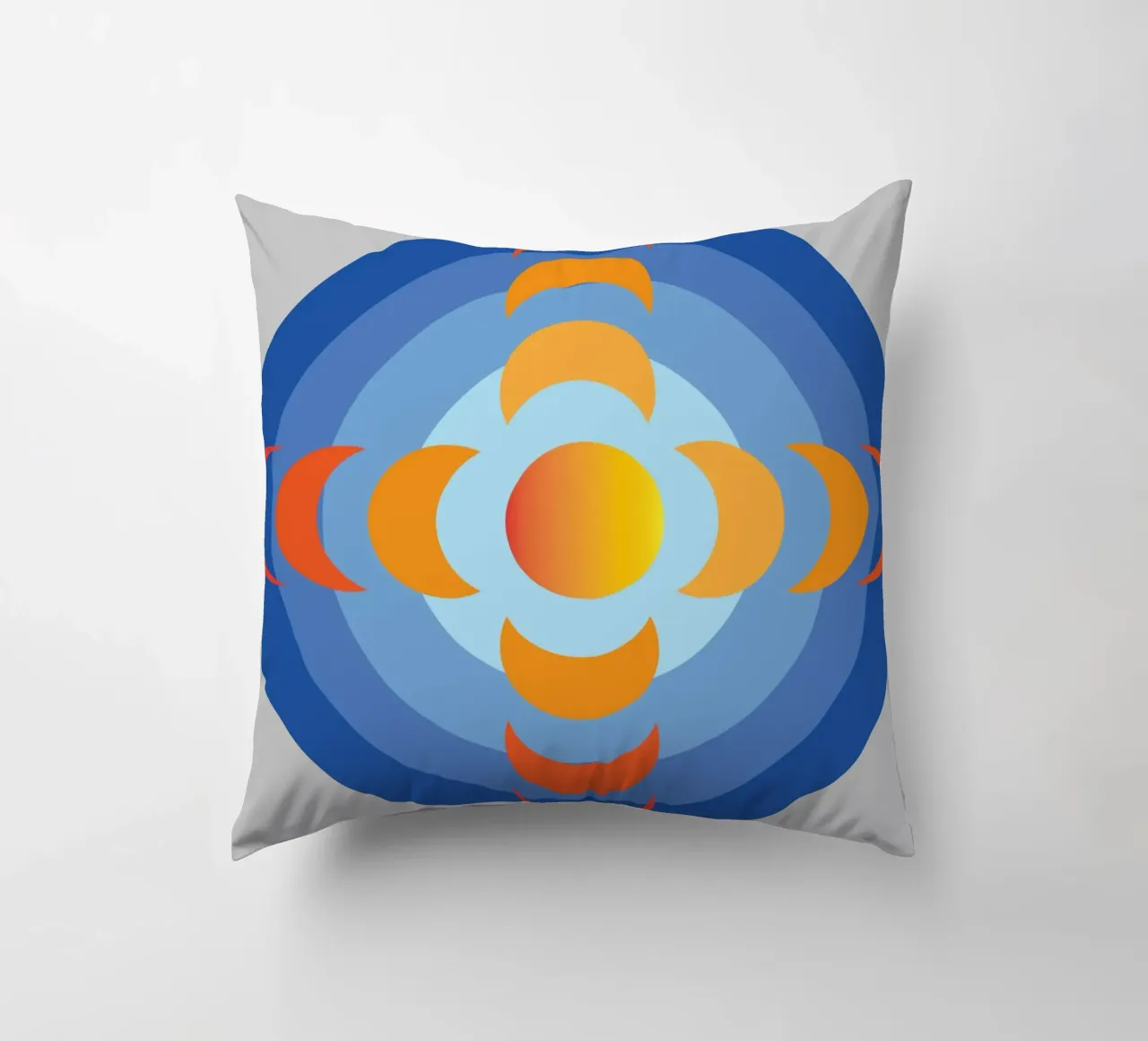 sunlight view earth rotation imagination decorative cushion by xandrax