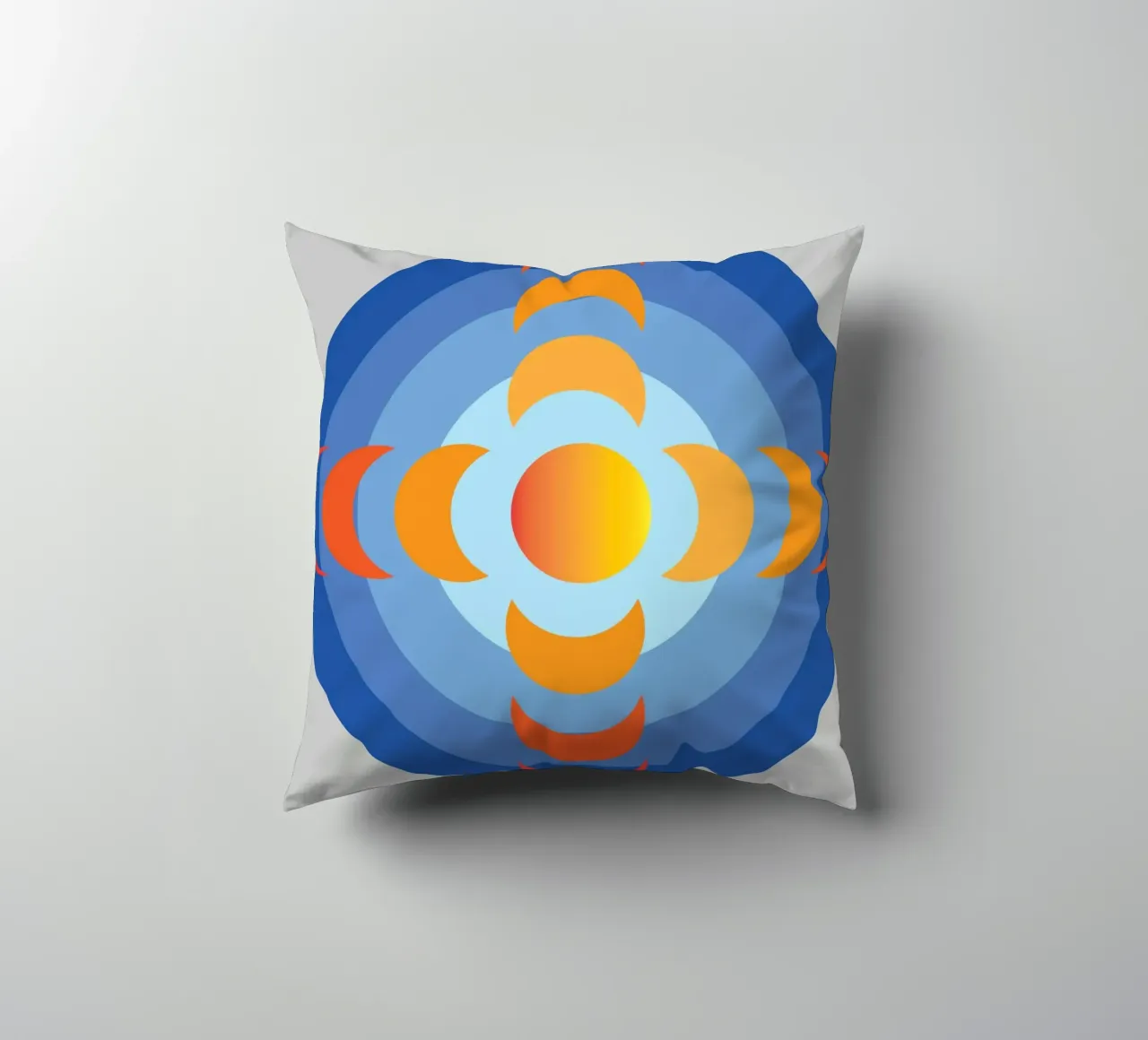 sunlight view earth rotation imagination decorative cushion by xandrax