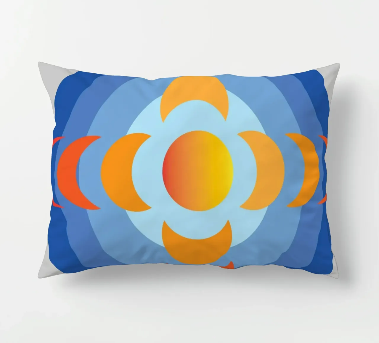 sunlight view earth rotation imagination decorative cushion by xandrax