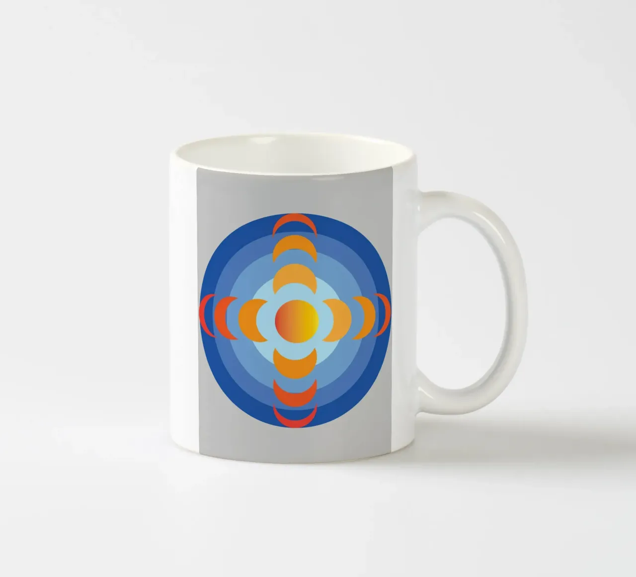 soleil vue rotation de la terre imagination mug en céramique de xandrax