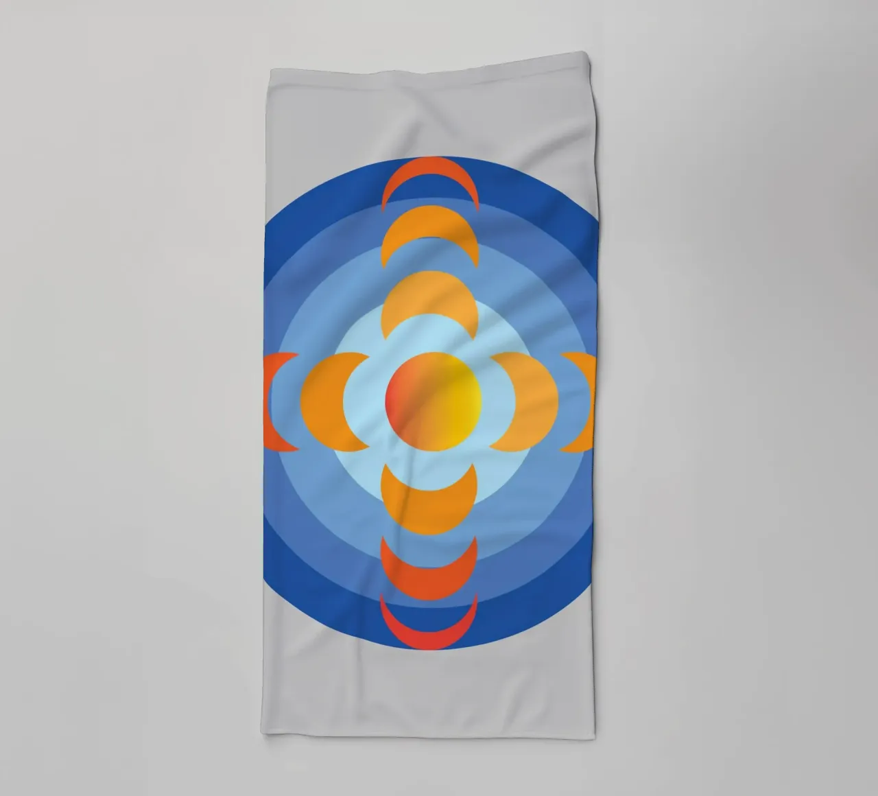sunlight view earth rotation imagination towel by xandrax