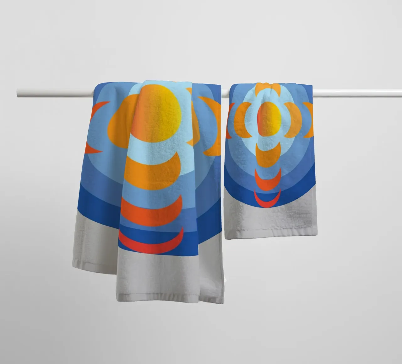 sunlight view earth rotation imagination towel by xandrax