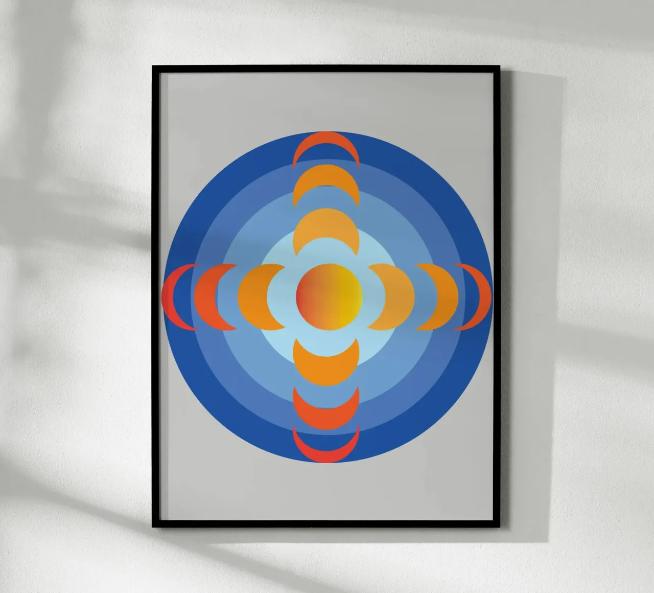 soleil vue rotation de la terre imagination poster de xandrax