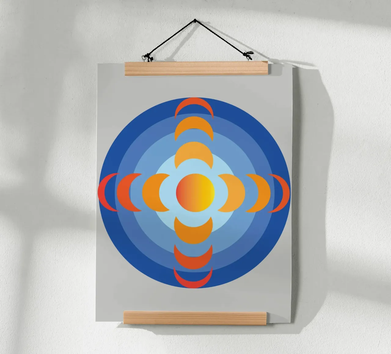 soleil vue rotation de la terre imagination poster de xandrax
