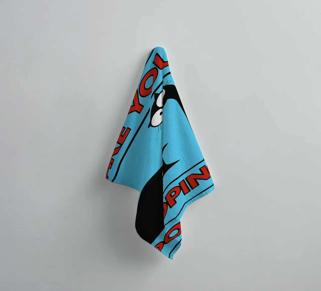 are you pooping funny cat towel by xandrax