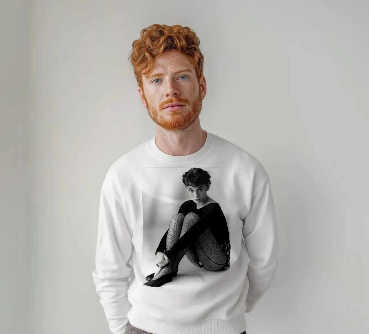 Audrey Hepburn: La bailarina sudadera de Galery Vintage