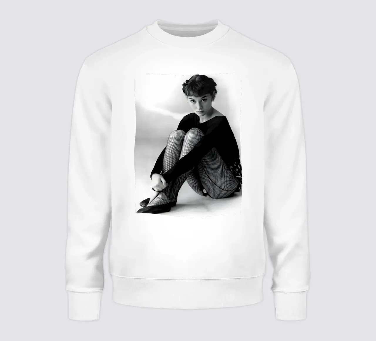 Audrey Hepburn: La bailarina sudadera de Galery Vintage