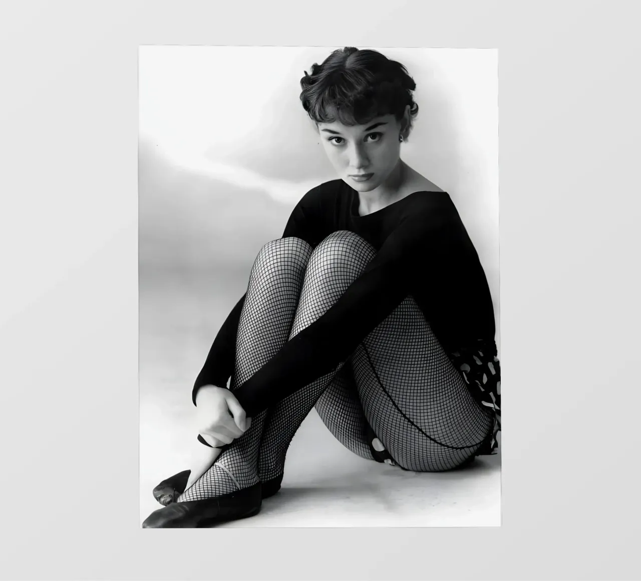 Audrey Hepburn: La ballerina telo in pvc da Galery Vintage