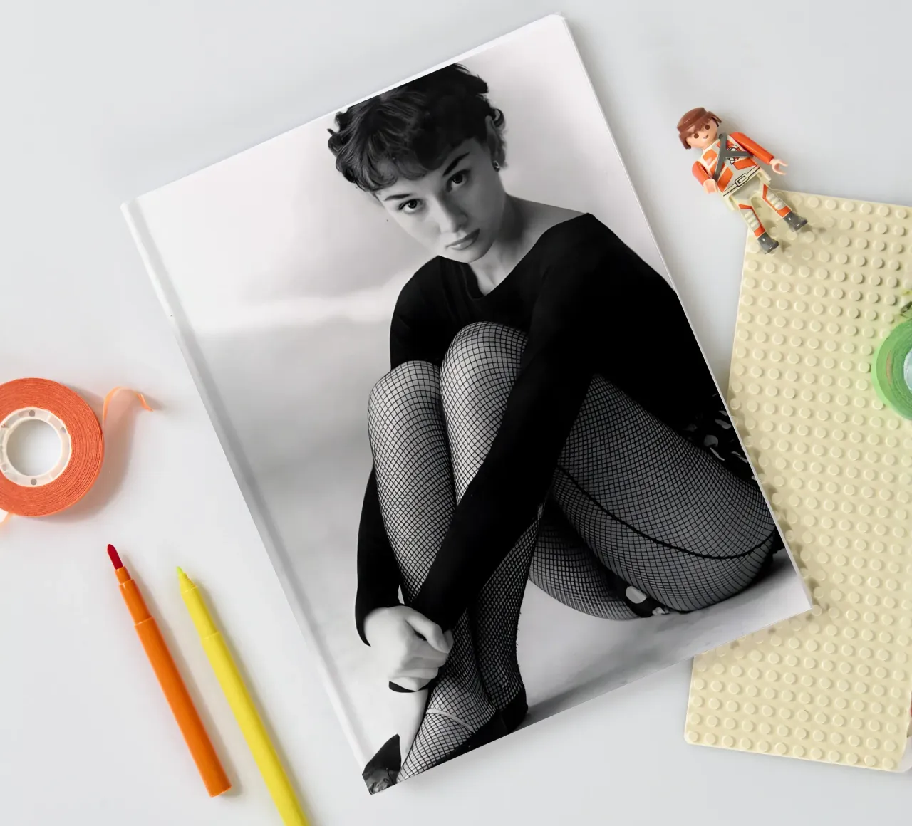 Audrey Hepburn: The Dancer notebook by Galery Vintage