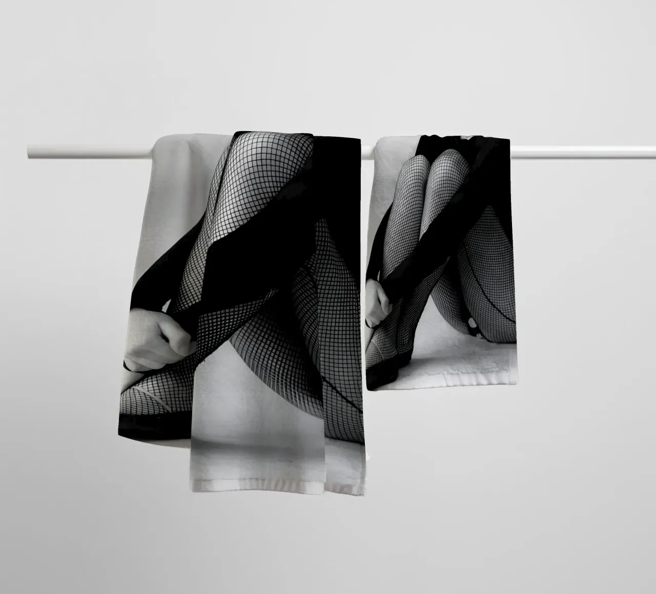 Audrey Hepburn: The Dancer towel by Galery Vintage