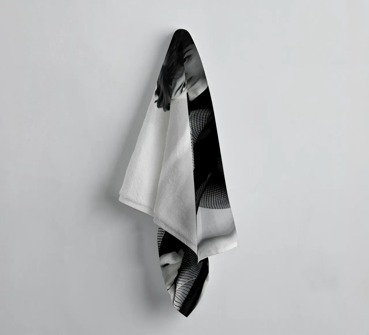 Audrey Hepburn: The Dancer towel by Galery Vintage