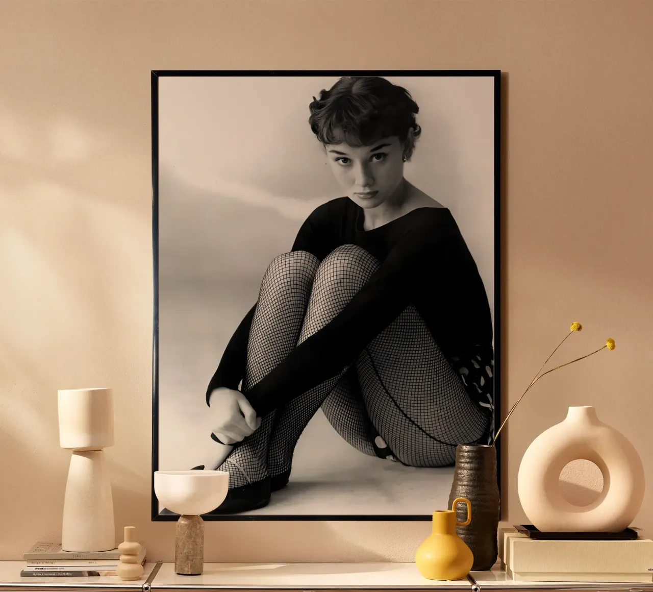 Audrey Hepburn: La ballerina carta hahnemühle da Galery Vintage
