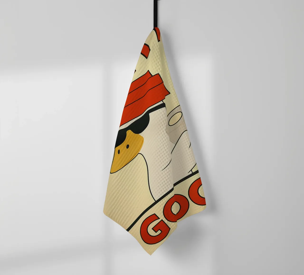 wipe it good funny duck tea towel by xandrax