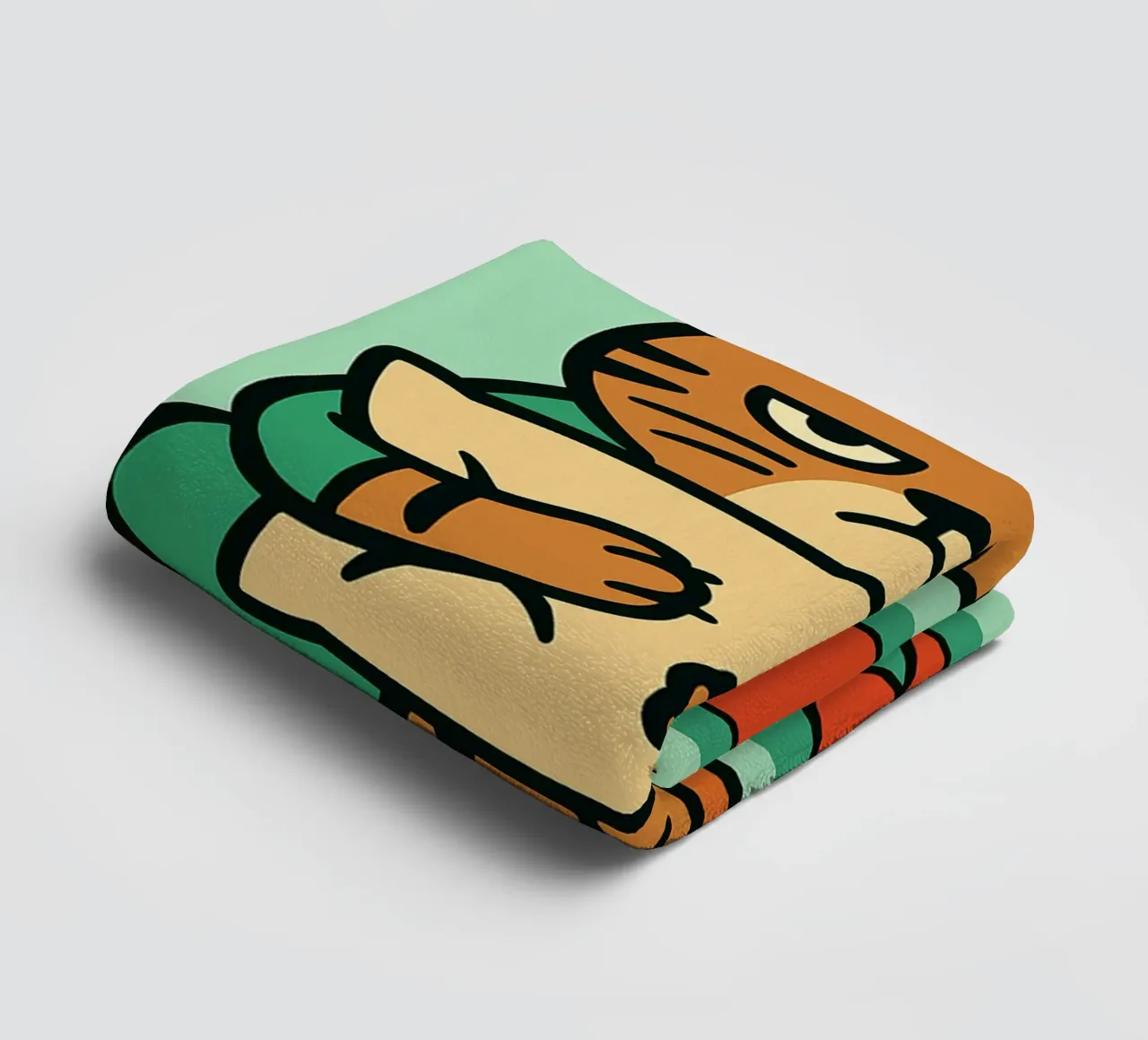 still tired funny cat towel by xandrax