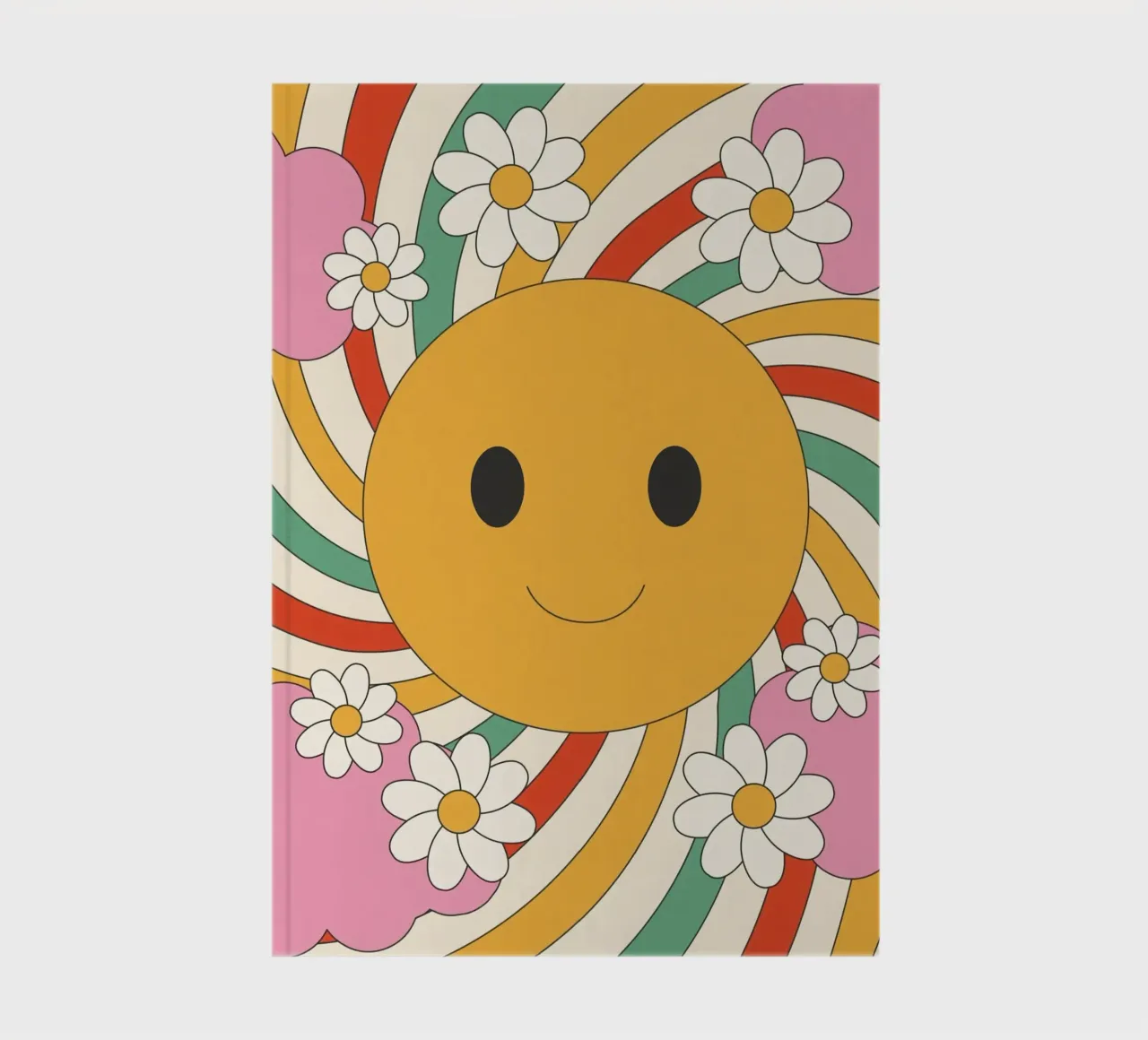 Happy Vibes notebook by Panait Ivascu