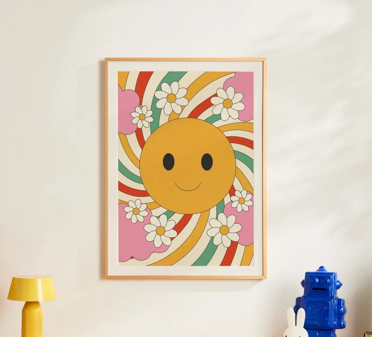 Glückliche Vibes Poster von Panait Ivascu