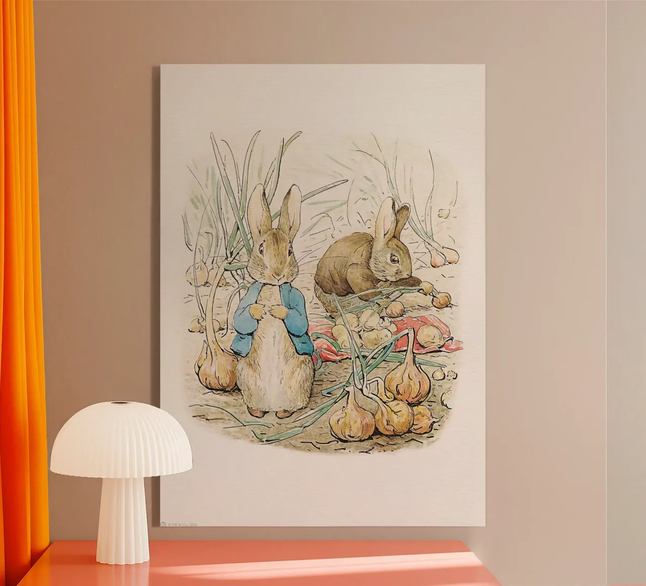 Peter Rabbit e i suoi amici n. 1 plexiglass da Panait Ivascu