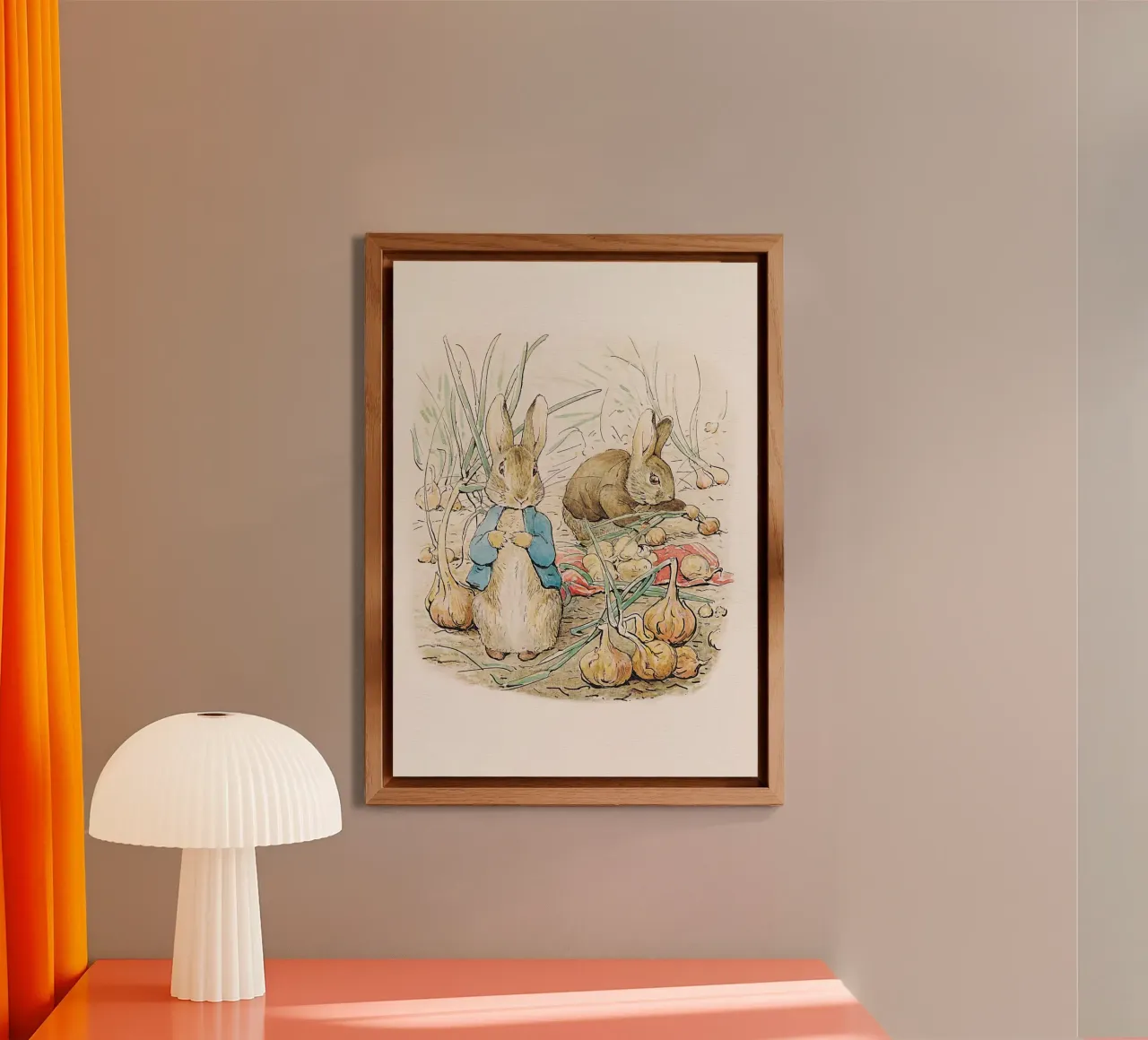 Peter Rabbit e i suoi amici n. 1 alluminio dibond da Panait Ivascu