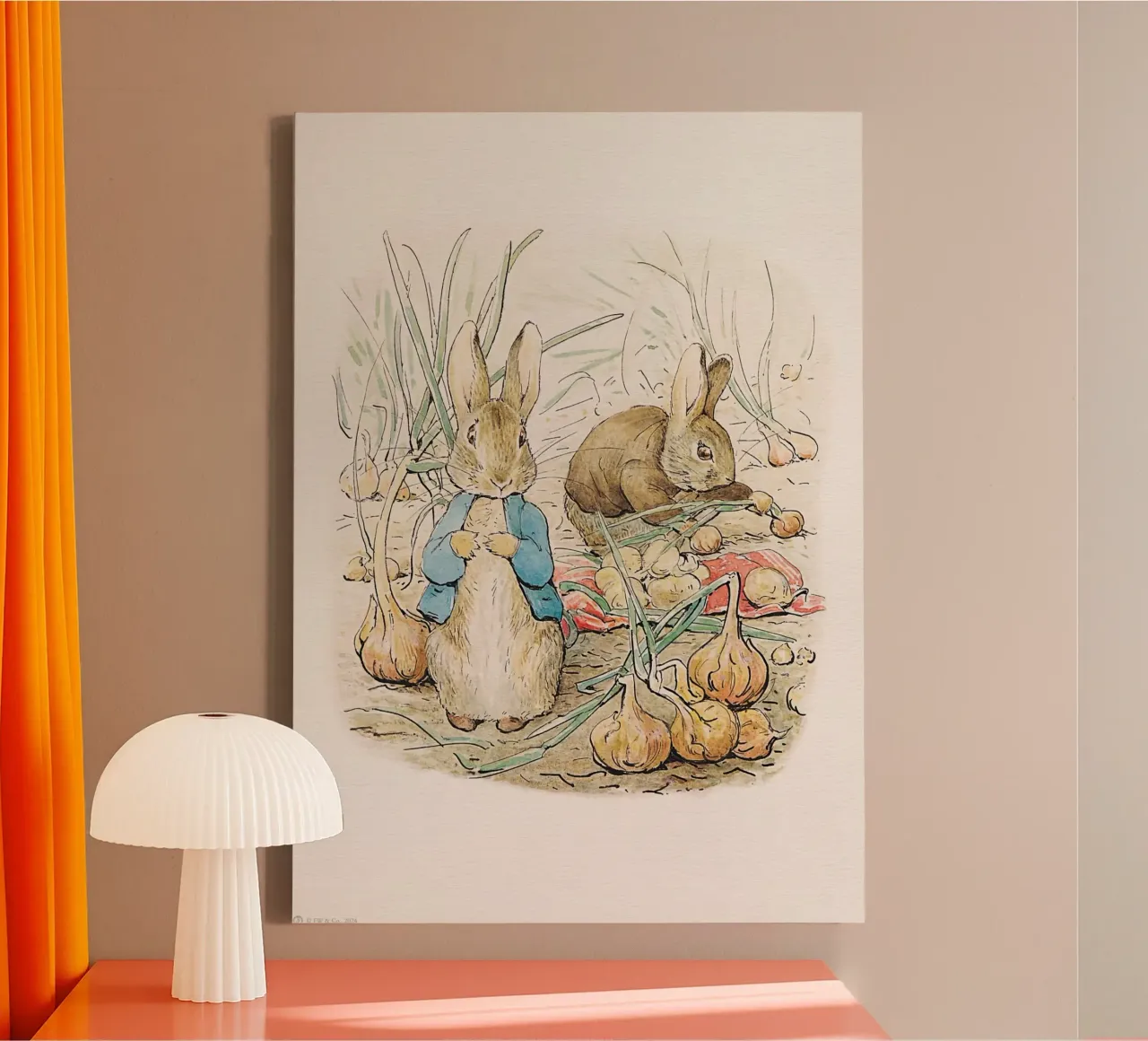 Peter Rabbit e i suoi amici n. 1 tela da Panait Ivascu