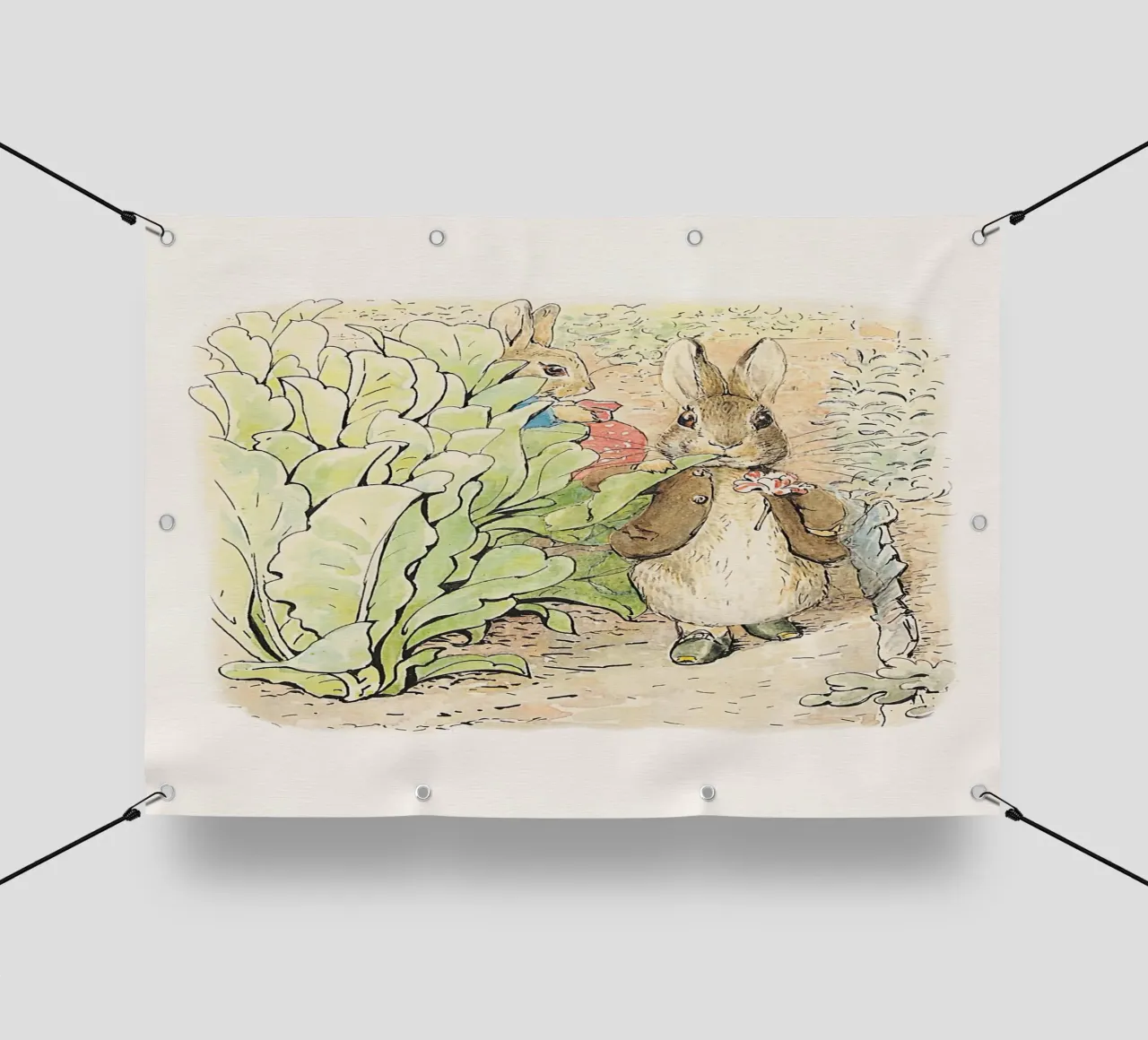 Peter Rabbit e i suoi amici n. 2 telo in pvc da Panait Ivascu